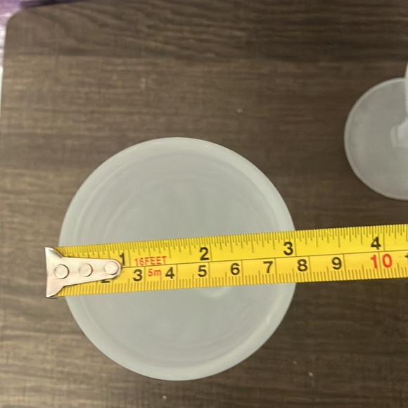 Viking Powder horn frosted glasses Tiara 60’s set of 4 - Picture 8 of 9